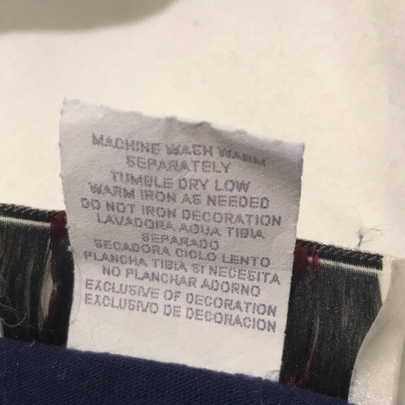 Kate & Co Modest Dress with Nautical Appliques - Picture 5 of 6